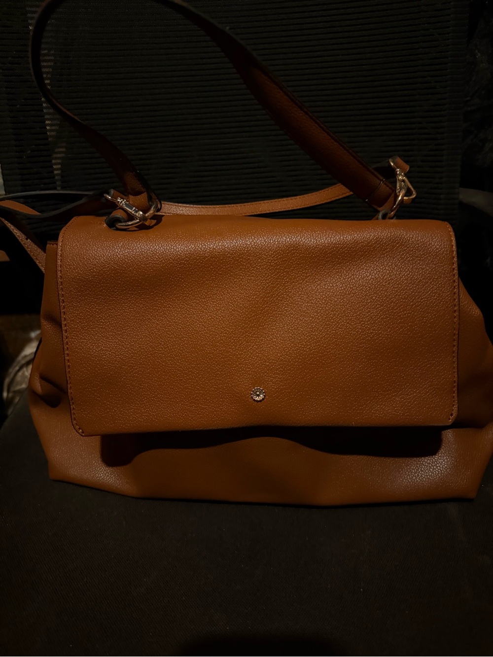 LC Lauren Conrad Chestnut Brown Shoulder Bag